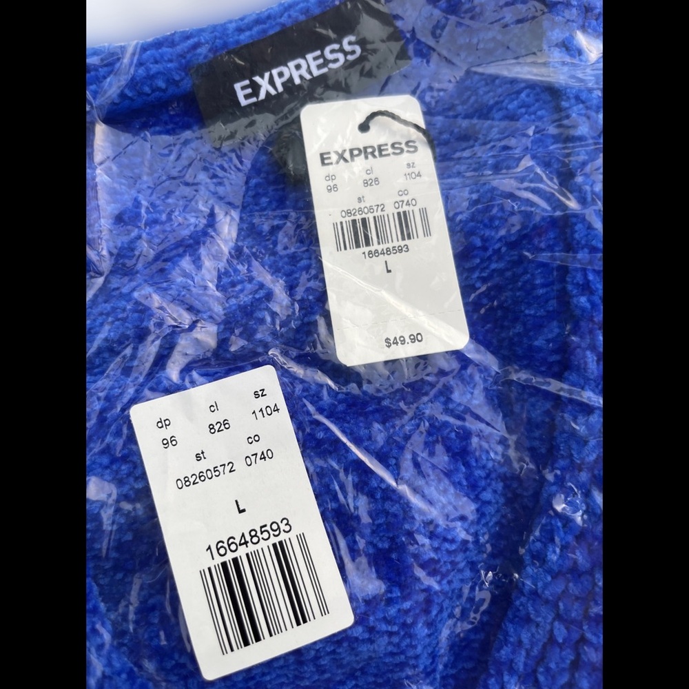 ๐ COBALT Chenille Sweater ๐ - Picture 5 of 8